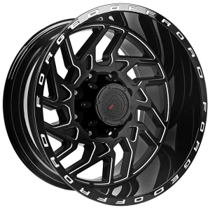 Forged Offroad – XR103 – Black – 20″x10″ -19mm – Summer Wheels – XR32002